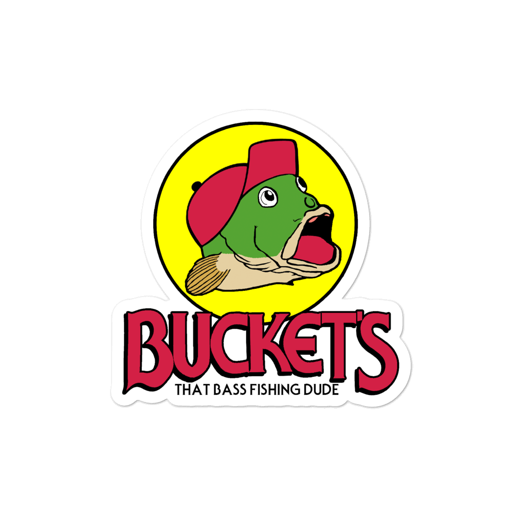 BUCKETS Sticker 5x5